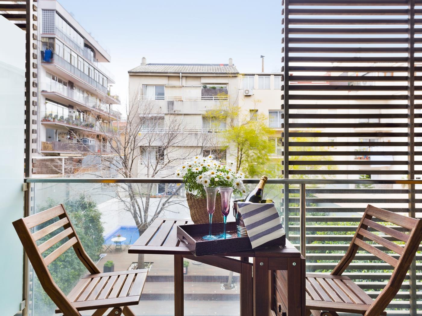 My Space Barcelona Sant Gervasi Apartment with balcony in the City Center for 6 - My Space Barcelona Apartments