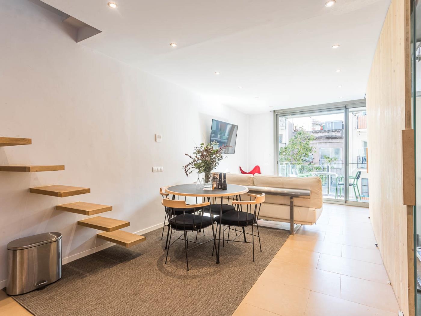 My Space Barcelona Lovely apartment with private in Sarrià for monthly rentals - My Space Barcelona Apartments